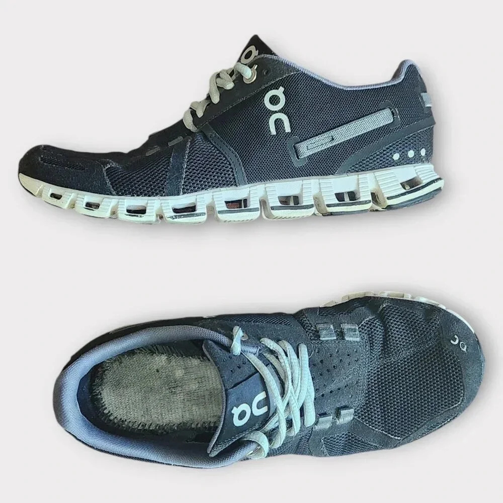 On Cloud Womens Cloud Running Sneakers Size 6.5 Trainers Black